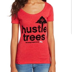 REDUCED PRICE!! Lrg hustle trees shirt
